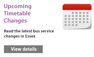 Upcoming Timetables Changes graphic