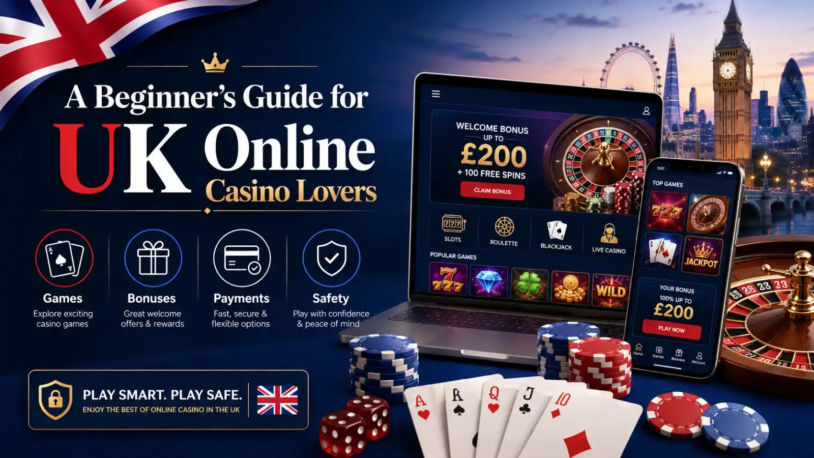 A Beginners Guide For UK Online Casino Lovers